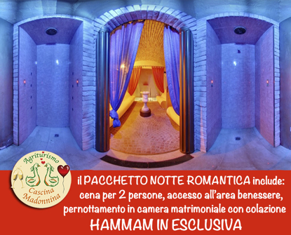 Immagine di Buono Regalo per Notte Romantica con hammam in esclusiva