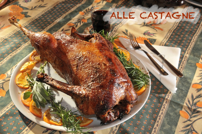 Picture of Roasted goose with chestnuts