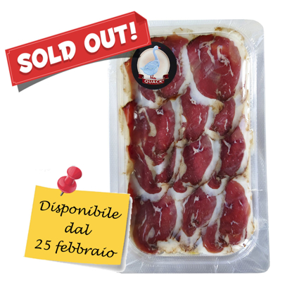 Immagine di Speck d'Oca affettato