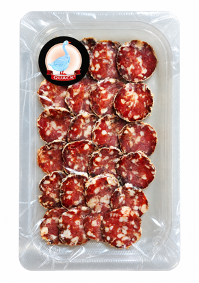 Immagine di Salame puro d'Oca affettato